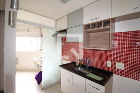 Sala / Cozinha de apartamento para alugar com 2 quartos, 49m² em Vila Bela Vista (zona Norte), São Paulo