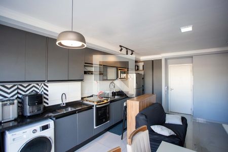 Sala/Cozinha/area de Serviço/Varanda de apartamento à venda com 1 quarto, 35m² em Centro, Diadema