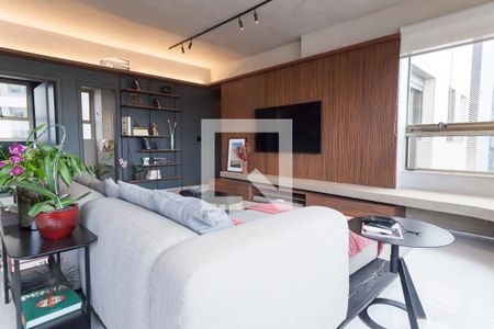 Sala de TV de apartamento à venda com 3 quartos, 174m² em Vale do Sereno, Nova Lima