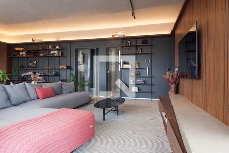 Sala de TV de apartamento à venda com 3 quartos, 174m² em Vale do Sereno, Nova Lima