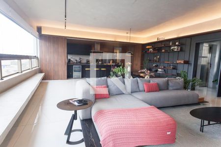 sala de apartamento à venda com 3 quartos, 174m² em Vale do Sereno, Nova Lima