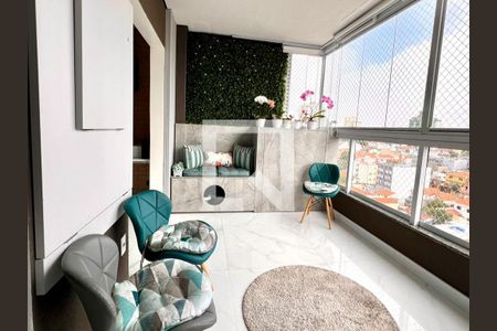 Varanda gourmet de apartamento para alugar com 2 quartos, 77m² em Vila Marlene, São Bernardo do Campo