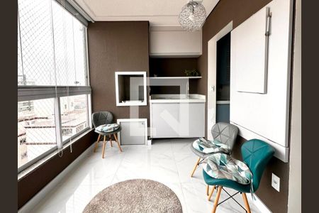 Varanda gourmet de apartamento para alugar com 2 quartos, 77m² em Vila Marlene, São Bernardo do Campo