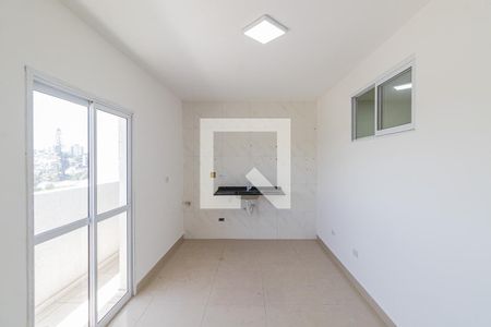 Sala/Cozinha de apartamento para alugar com 2 quartos, 50m² em Vila Carmosina, São Paulo