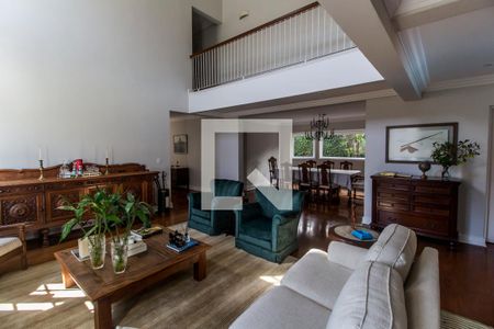 Sala  de casa de condomínio à venda com 3 quartos, 450m² em Residencial Zero (tambore), Santana de Parnaíba