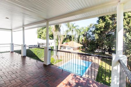 Varanda de casa de condomínio à venda com 4 quartos, 645m² em Residencial Zero (tambore), Santana de Parnaíba