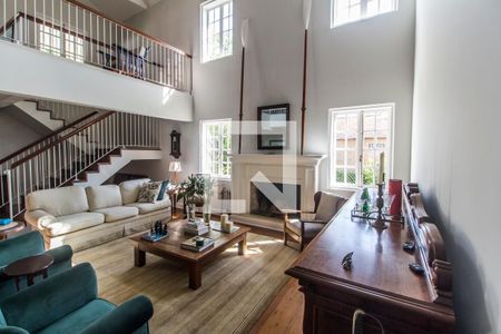 Sala de casa de condomínio à venda com 4 quartos, 645m² em Residencial Zero (tambore), Santana de Parnaíba