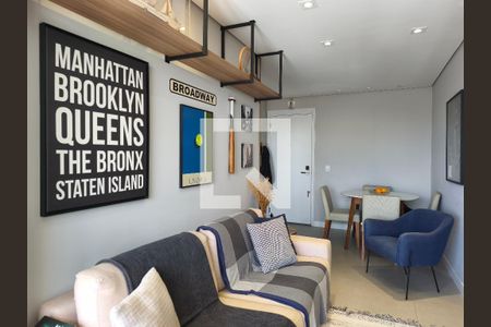 Sala de apartamento à venda com 1 quarto, 59m² em Cambuci, São Paulo
