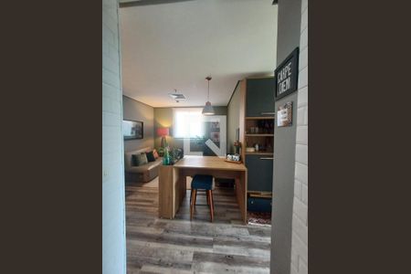 Sala de apartamento à venda com 1 quarto, 44m² em Centro, Santo André