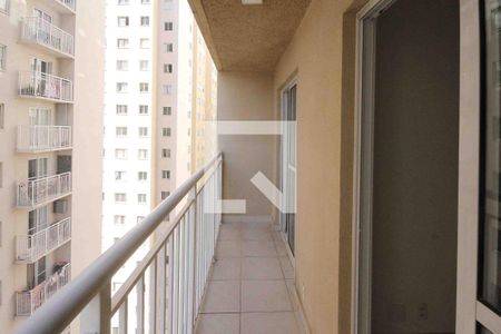 Varanda da Suíte de apartamento para alugar com 1 quarto, 29m² em Vila Ema, São Paulo