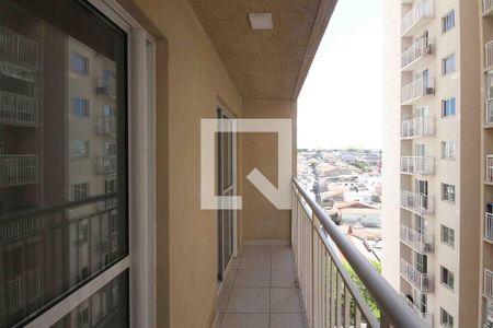 Varanda da Suíte de apartamento para alugar com 1 quarto, 29m² em Vila Ema, São Paulo