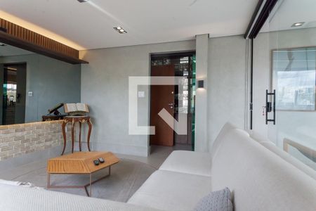 sala de apartamento à venda com 2 quartos, 140m² em Estoril, Belo Horizonte