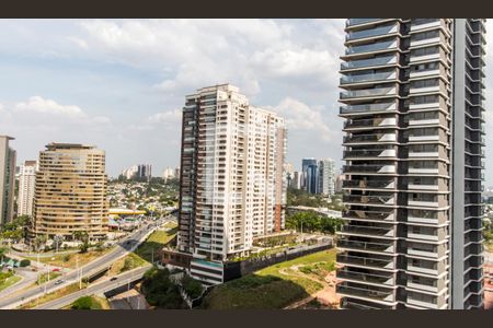 Vista da Sala de apartamento para alugar com 2 quartos, 90m² em Alphaville Conde Ii, Barueri