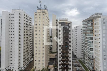 Sala de apartamento à venda com 1 quarto, 43m² em Indianópolis, São Paulo