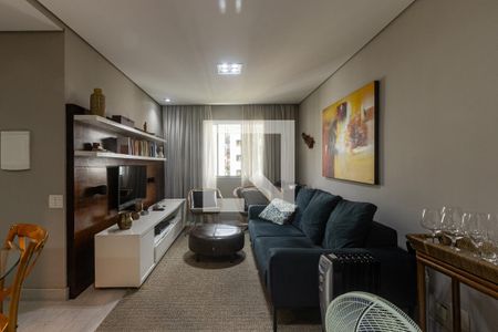 Sala de apartamento à venda com 1 quarto, 43m² em Indianópolis, São Paulo