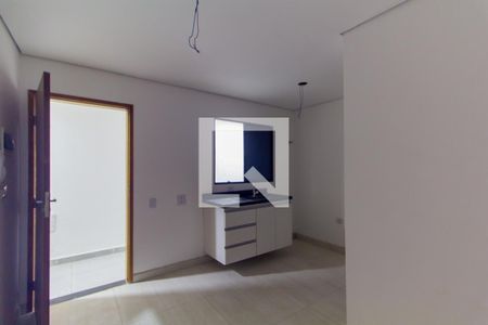 Sala/Cozinha de apartamento para alugar com 1 quarto, 30m² em Vila Paulo Silas, São Paulo