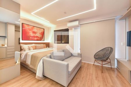 Quarto de kitnet/studio para alugar com 1 quarto, 26m² em Campo Belo, São Paulo