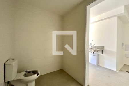 Banheiro de kitnet/studio à venda com 1 quarto, 29m² em Vila Santa Catarina, São Paulo
