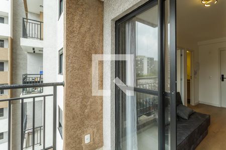 Varanda de apartamento para alugar com 1 quarto, 27m² em Moema, São Paulo