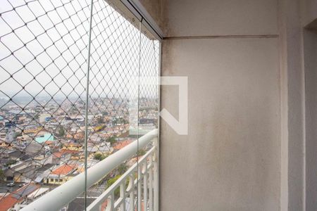 Varanda da Sala de apartamento para alugar com 2 quartos, 52m² em Centro, Diadema
