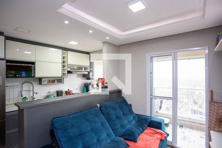 Sala de apartamento para alugar com 2 quartos, 52m² em Centro, Diadema