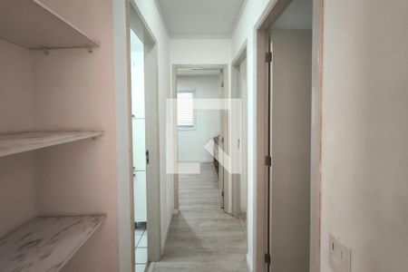 Corredor - Quartos de apartamento para alugar com 3 quartos, 55m² em Parque Italia, Campinas