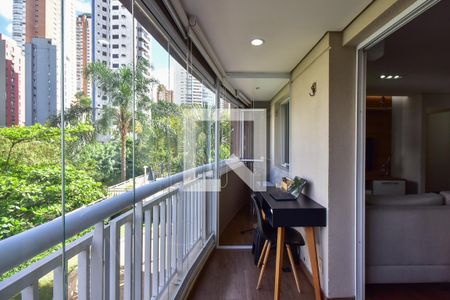 Varanda de apartamento à venda com 2 quartos, 93m² em Vila Andrade, São Paulo