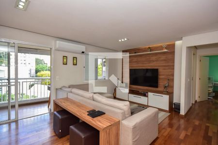 Sala de Tv de apartamento à venda com 2 quartos, 93m² em Vila Andrade, São Paulo