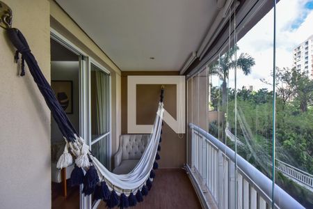 Varanda de apartamento à venda com 2 quartos, 93m² em Vila Andrade, São Paulo