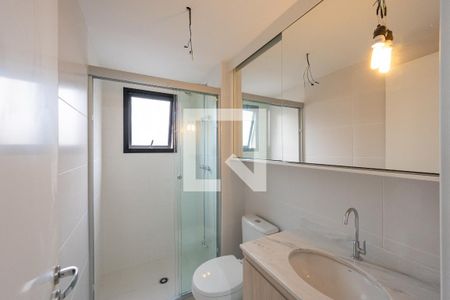Banheiro Social de kitnet/studio para alugar com 1 quarto, 26m² em Vila da Saúde, São Paulo