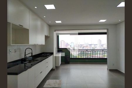 Sala/Cozinha de apartamento para alugar com 3 quartos, 68m² em Chácara Seis de Outubro, São Paulo