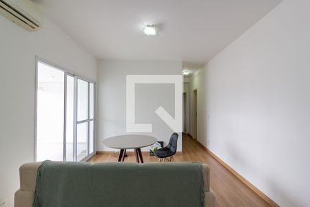 Sala de apartamento à venda com 2 quartos, 80m² em Cidade Monções, São Paulo