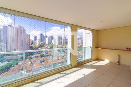 Varanda de apartamento para alugar com 3 quartos, 138m² em Santo Amaro, São Paulo