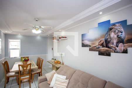 Sala de apartamento à venda com 2 quartos, 52m² em Campanário, Diadema