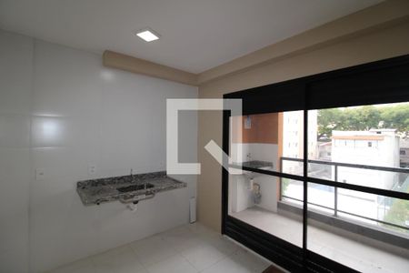 Sala / Cozinha de apartamento para alugar com 2 quartos, 48m² em Carandiru, São Paulo
