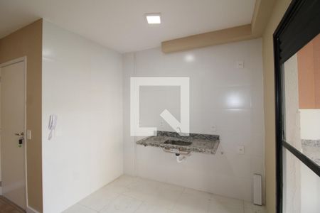 Sala / Cozinha de apartamento para alugar com 2 quartos, 48m² em Carandiru, São Paulo