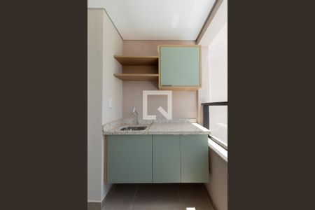 Varanda  de apartamento para alugar com 1 quarto, 49m² em Além Ponte, Sorocaba