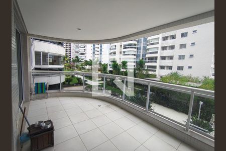 Varanda - Sala de apartamento para alugar com 2 quartos, 85m² em Barra da Tijuca, Rio de Janeiro