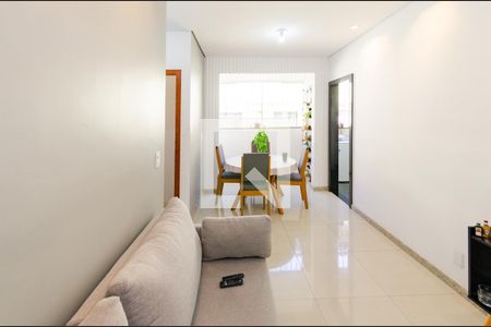 Sala de apartamento à venda com 2 quartos, 60m² em Jardim América, Belo Horizonte
