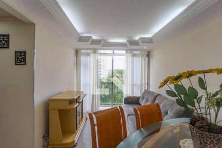 Sala de apartamento para alugar com 2 quartos, 58m² em Taboão, Diadema