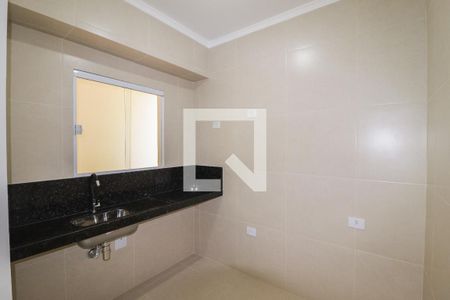 Sala/Cozinha de casa para alugar com 1 quarto, 59m² em Vila Espanhola, São Paulo