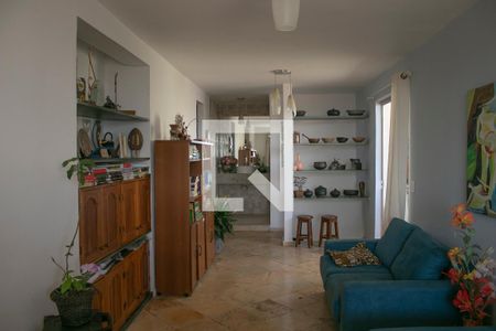 Sala da Cobertura de apartamento à venda com 3 quartos, 170m² em São Lucas, Belo Horizonte