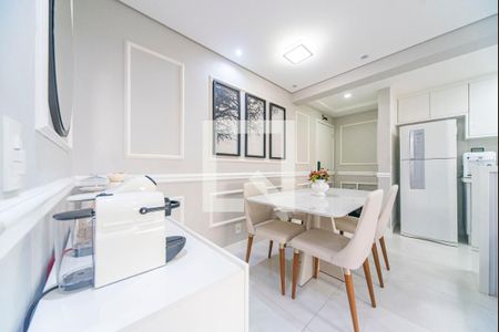 Sala de apartamento à venda com 2 quartos, 68m² em Vila Apiai, Santo André