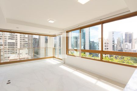 Sala/Cozinha de apartamento para alugar com 2 quartos, 105m² em Itaim Bibi, São Paulo