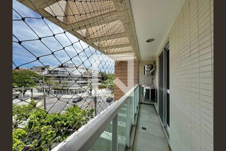 Varanda de apartamento à venda com 3 quartos, 108m² em Recreio dos Bandeirantes, Rio de Janeiro