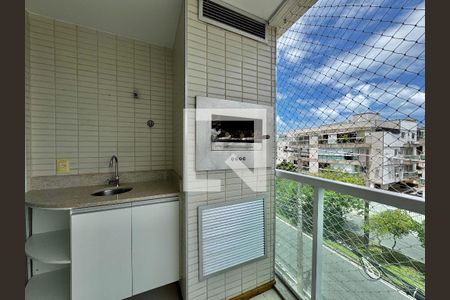 Varanda de apartamento à venda com 3 quartos, 108m² em Recreio dos Bandeirantes, Rio de Janeiro