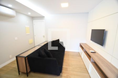 Sala de apartamento para alugar com 1 quarto, 57m² em Cambuí, Campinas