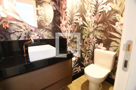 Lavabo de apartamento para alugar com 1 quarto, 57m² em Cambuí, Campinas