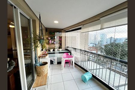 Varanda da Sala de apartamento à venda com 3 quartos, 126m² em Santa Teresinha, São Paulo