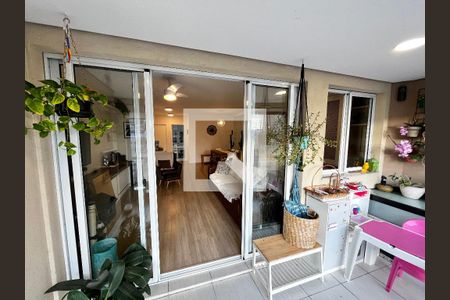 Varanda da Sala de apartamento à venda com 3 quartos, 126m² em Santa Teresinha, São Paulo